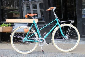 Retro fiets | Met rekje | Handgemaakt | Nexus Terug trap rem